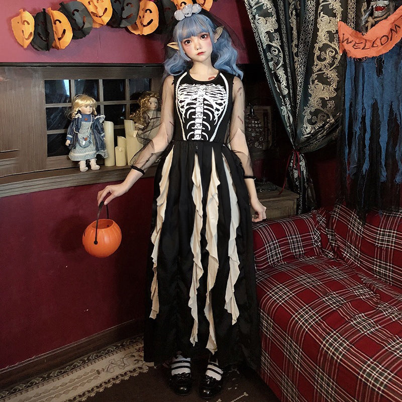 skeleton one-piece