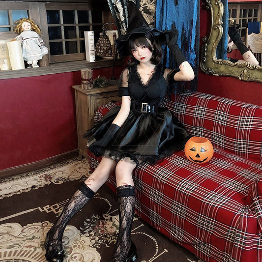 witch mini-dress