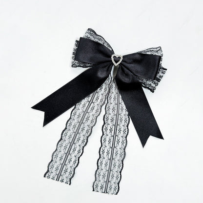 lace big ribbon hairpin