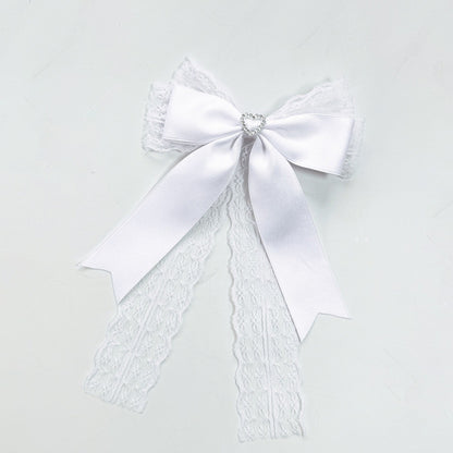 lace big ribbon hairpin