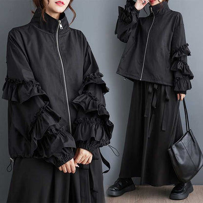 Frill windbreaker